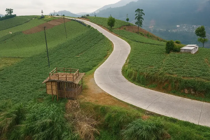 Cara Menuju Dieng