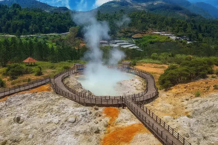 Kawah Sikidang - Spot Vulkanik Penuh Aksi