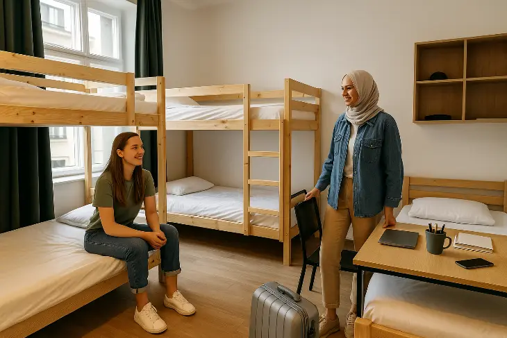 Pilih Akomodasi Hostel atau Share House