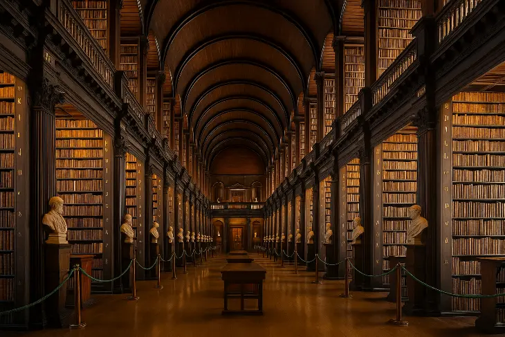 Trinity College Library, Irlandia - Surga Bagi Pecinta Buku